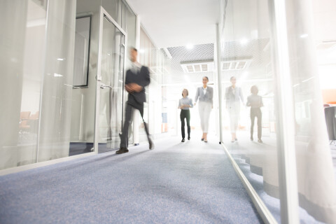 Business People Walking In Office... original 564523